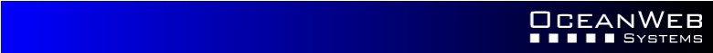 OceanWeb Systems for Website Design, Surveillance, Databases and E-Commerce